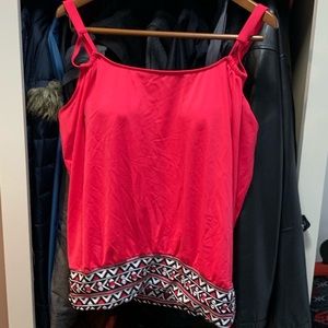 Plus Size Tankini Top